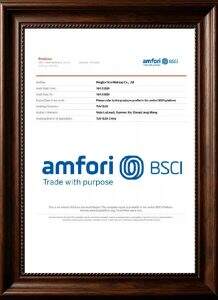 amfori BSCI Social Audit