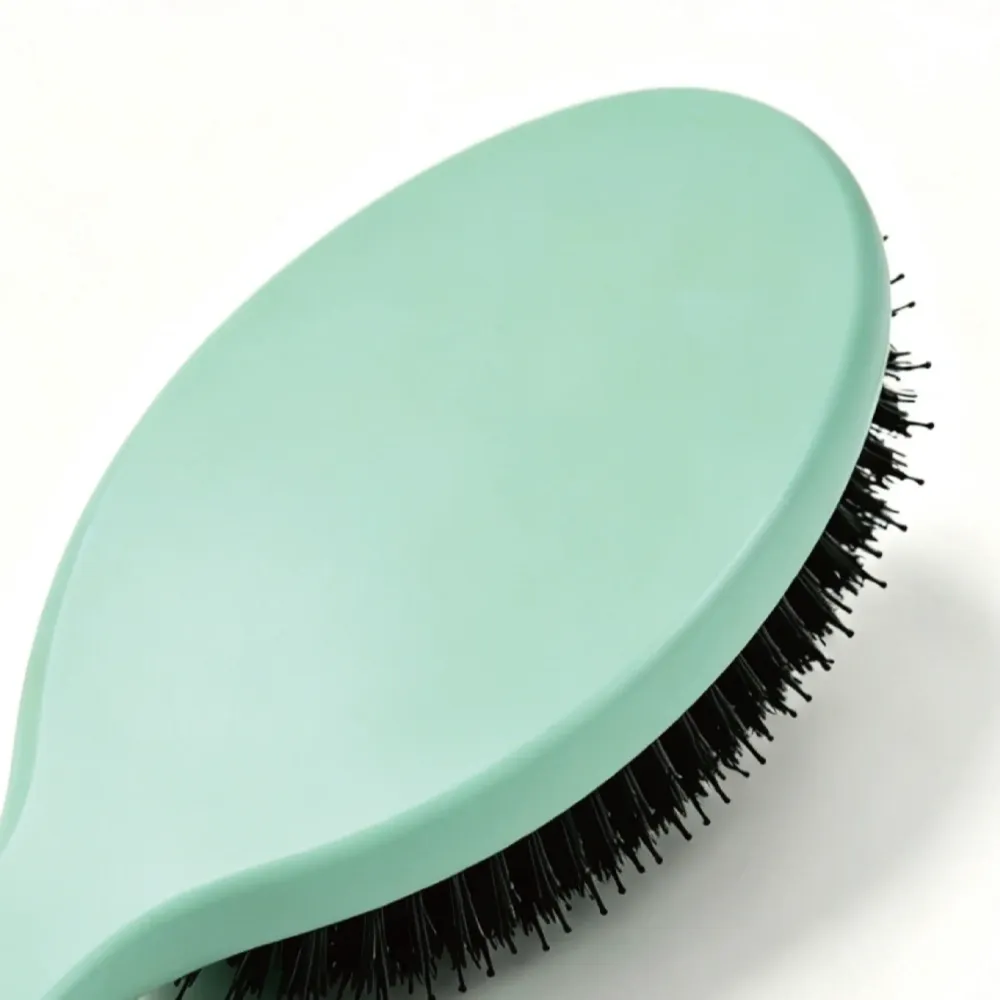 BSFL Sage Green Detangling Boar Bristle Hairbrush