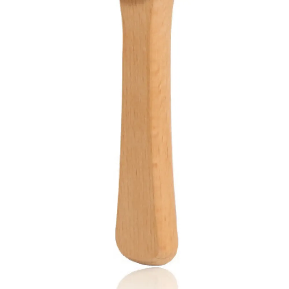 BSFL Soft Wool Baby Hairbrush Natural Beech Wood Scalp Brush